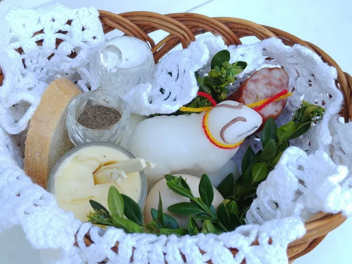 复活节，羔羊，购物车，节日，家庭，鸡蛋，复活节彩蛋，盐