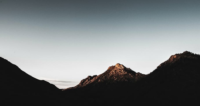 风景，山脉，自然，落基山脉，风景，天空，山脉，日落