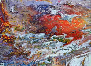 绘画, 抽象, 多彩, 光明, 多色, 全画幅, 模式, 背景