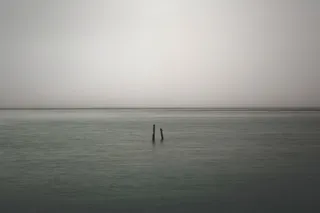 孤独、情绪化、水、海、海洋、抑郁、抑郁、悲伤