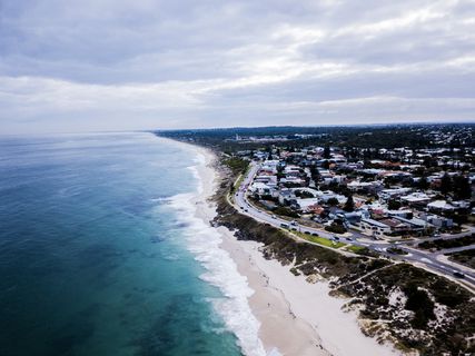 澳大利亚，cottesloe，151海军陆战队巡游，无人机，无人机视图，鸟瞰图，空中，珀斯
