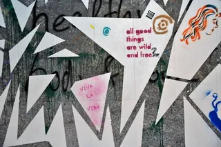 彩色涂鸦墙，文字，blutenburgstraße 69，德国，慕尼黑，图形，绘图，三角形