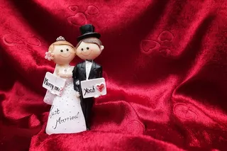 新娘和新郎，婚礼，爱情，浪漫，结婚，浪漫，婚姻，运气