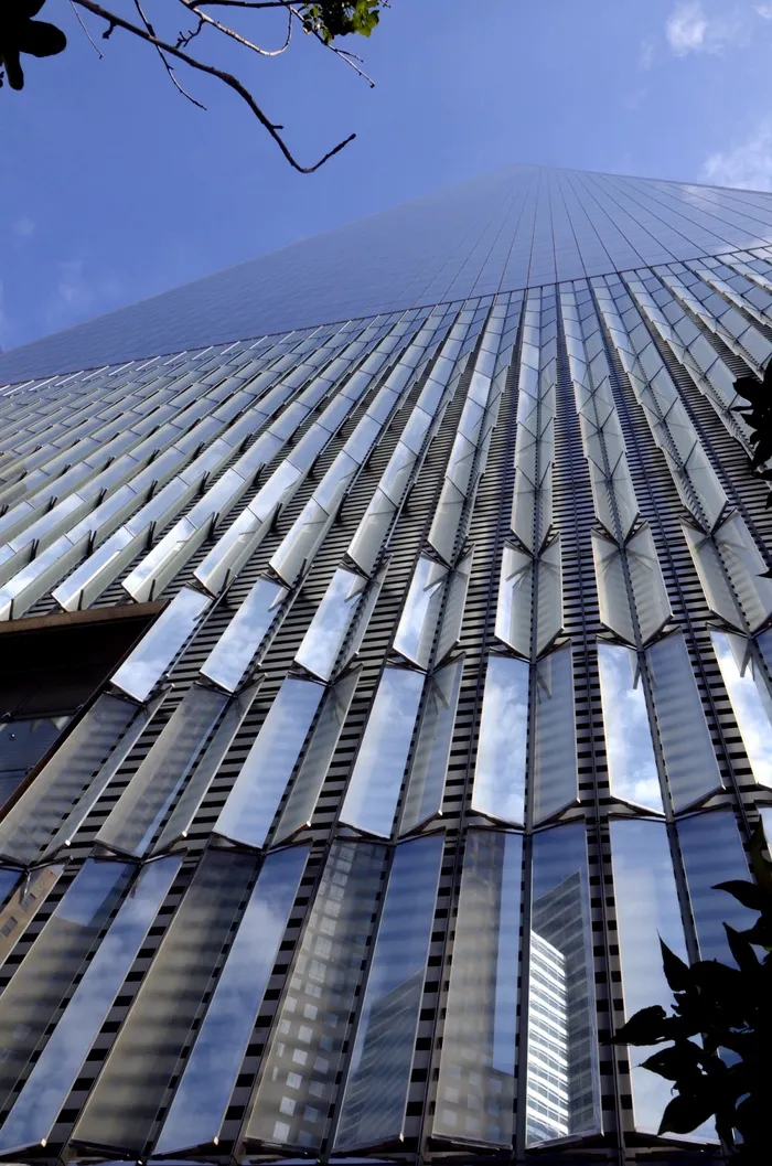 dom tower，纽约，曼哈顿，建筑，建筑结构，建筑外观，天空，低角度视图