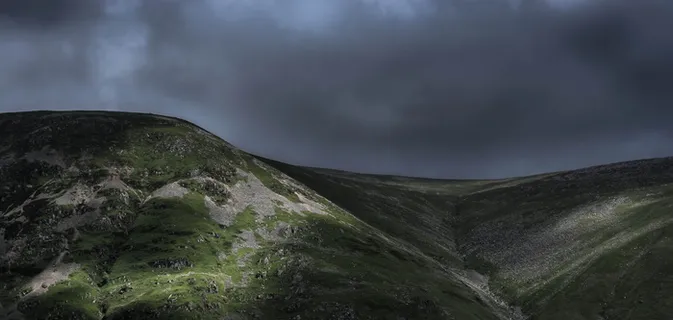 希尔，威尔士，乡村，景观，绿色，天空，乡村，威尔士