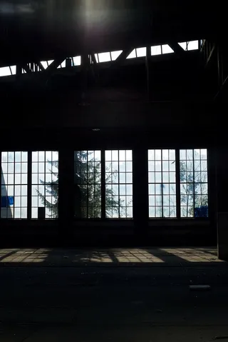 阳光，经过，玻璃窗，黑暗，房间，照片，窗格，窗户