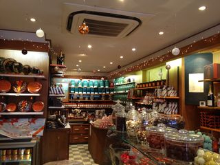 巴黎、法国、Sweetes、精品店、bobnbons、巧克力、shpo、室内