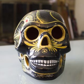 头骨,坎佩切,迪亚·德洛斯穆尔托斯,墨西哥,墨西哥艺术,墨西哥,传统,手工制作 头骨,坎佩切,迪亚·德洛斯穆尔托斯,墨西哥,墨西哥艺术,墨西哥,传统,手工制作