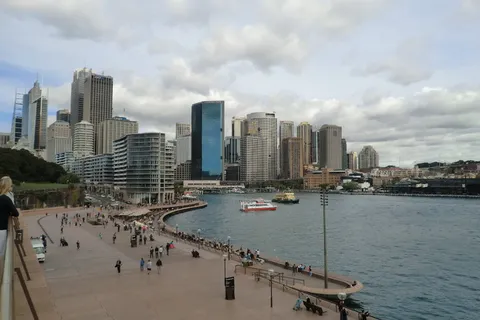 澳大利亚新南威尔士州悉尼，建筑外观，建筑，建筑结构，城市，水