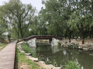 水，户外，小路，中国，北京，运河，沟渠，工厂