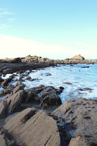英国，隧道海滩，岩石海滩，海洋，墙纸，海滩，手机墙纸，手机背景