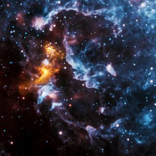 星系团、脉冲星、中子星、自旋、空间、宇宙、天文学、高能粒子