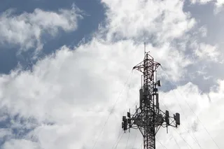 杆塔，天线，蜂窝，蜂窝，移动，通信，结构，天空