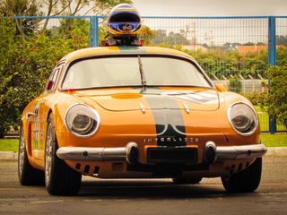 运动，汽车，经典，汽车，威利斯，经典，汽车，因特拉戈斯，黄色出租车