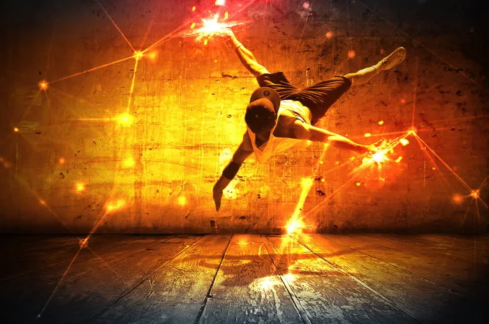 嘻哈，舞蹈，酷，风格，动作，嘻哈舞者，年轻，嘻哈