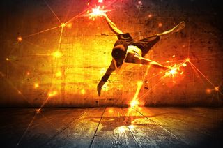 嘻哈，舞蹈，酷，风格，动作，嘻哈舞者，年轻，嘻哈