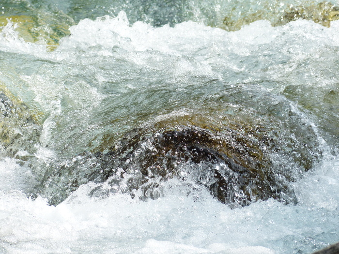 河流，石头，水，寒冷，低语，咆哮，野性，山涧