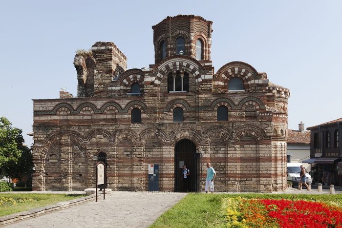 保加利亚, 内塞巴尔, 基督 pantokrator 教堂, shenswürdigkeit, 教堂, 架构, 建筑结构, 建筑外观