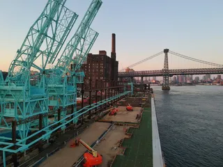 纽约，美国，威廉斯堡，建筑，透视，城市，布鲁克林，威廉斯堡大桥