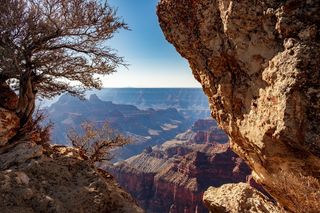 自然、户外、山脉、峡谷、山谷、高原、树木、景观