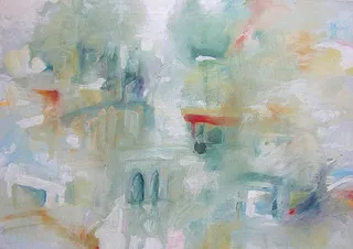 梦，风景，屋顶，心情，红色，灯光，背景，全画框