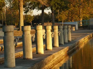 坞站, 滑, 小船, 码头, 海港, 码头, 海岸, 航海