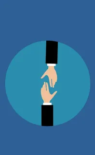 伸出手来，帮助，合作，合作，一起，关心，双手