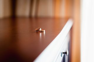 结婚戒指，庆典，婚礼，假日，戒指，珠宝，间隙，特写