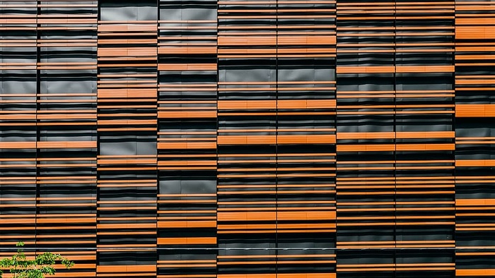 照片、橙色、黑色、建筑、墙壁、图案、艺术、背景