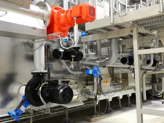 灰色，黑色，金属管，工业，金属，不锈钢，anlagentechnik，技术