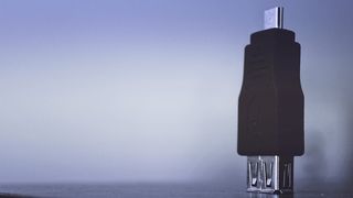 usb、黑色、墙、bokeh、模糊、现代、水、无人