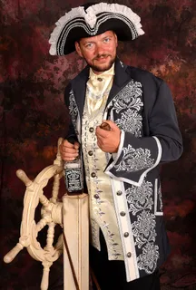 肖像，海盗，服装，海盗，船长，海盗，海盗服装，装扮