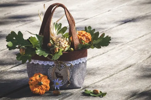 秋天，秋天装饰，感恩节，秋天动机，五颜六色，南瓜，葫芦，南瓜