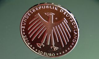 euro，euro coin，europe，money，geldwert，large，coin，null