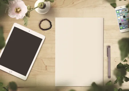 白色,ipad,旁边,打印机纸,纸张,平板电脑,手机,花朵 白色,ipad,旁边,打印机纸,纸张,平板电脑,手机,花朵