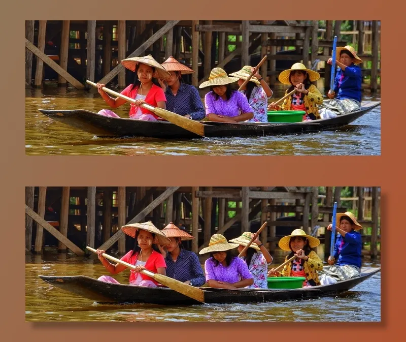 团体、划船人、女士、女性、归来、家、船、水