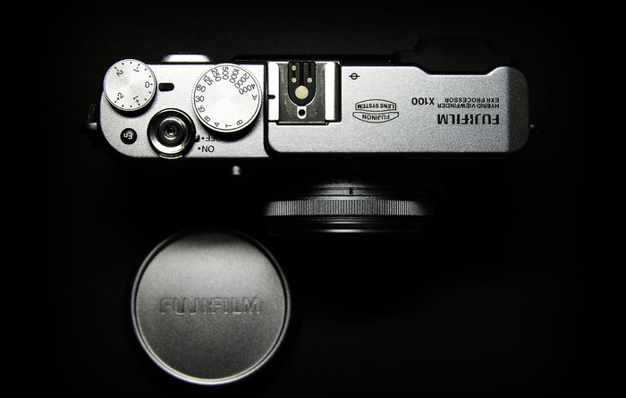 富士, 相机, x100, 电影, 轴旁边, 技术, 特写, 室内