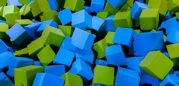 立方体，立方体，正方形，数学，设计，几何，3d，冷