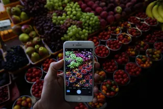 水果、食品、购买、购物、购物、市场、烹饪、iphone