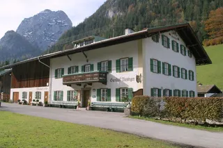 landgasthof，gasthof estifanos abraham，ramsau，著名客栈，hintersee，巴伐利亚美食，山脉，历史招待所