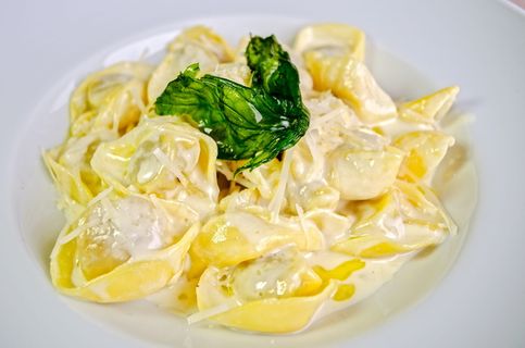 意大利面、卡佩利尼、火腿、食品、食品和饮料、健康饮食、健康、新鲜度