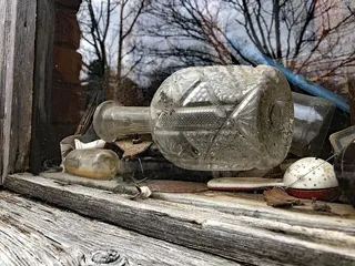 美国，格洛斯特，切帕切特，iphone，古董，瓶子，无人，木质材料