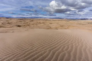 美国, 尤里卡, 小撒哈拉休闲区游客中心, 地平线, 夏季, 操场, 沙, 风