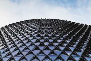 澳大利亚，阿德莱德，南澳大利亚健康和医学研究所，天空，建筑结构，建筑，低角度视图，模式