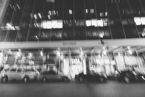 美国，纽约，跑步，下雨，午夜，meltshop，创意，城市