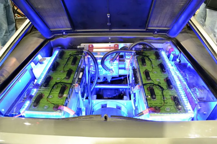 现代后置发动机, 电动汽车, 电动发动机, 跑车, 环保发动机, 电路, 主板, 计算机