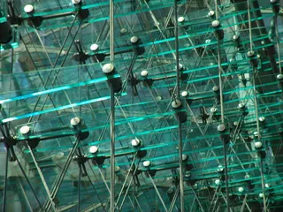 玻璃，柏林，*车站，立面，柏林，*车站，玻璃圆顶，玻璃立面，圆盘