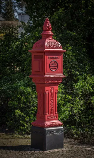 火灾探测器，红色，火灾，紧急情况，警报，消防，安全，柏林