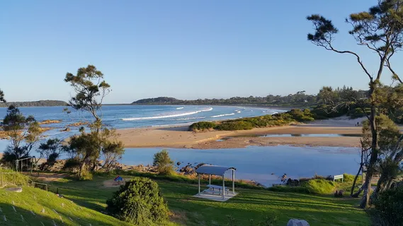 苔藓点,澳大利亚,日落,海滩,水,树,植物,自然 苔藓点,澳大利亚,日落,海滩,水,树,植物,自然