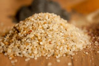 沙子、谷物、二氧化硅、石头、细粒、圆形、食品和饮料、食品